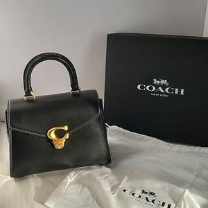 Coach Sammy Top Handle Black Style No. CH723, NWT